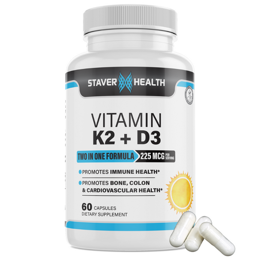 Vitamin K2 D3 w/ Calcium & Bioperine