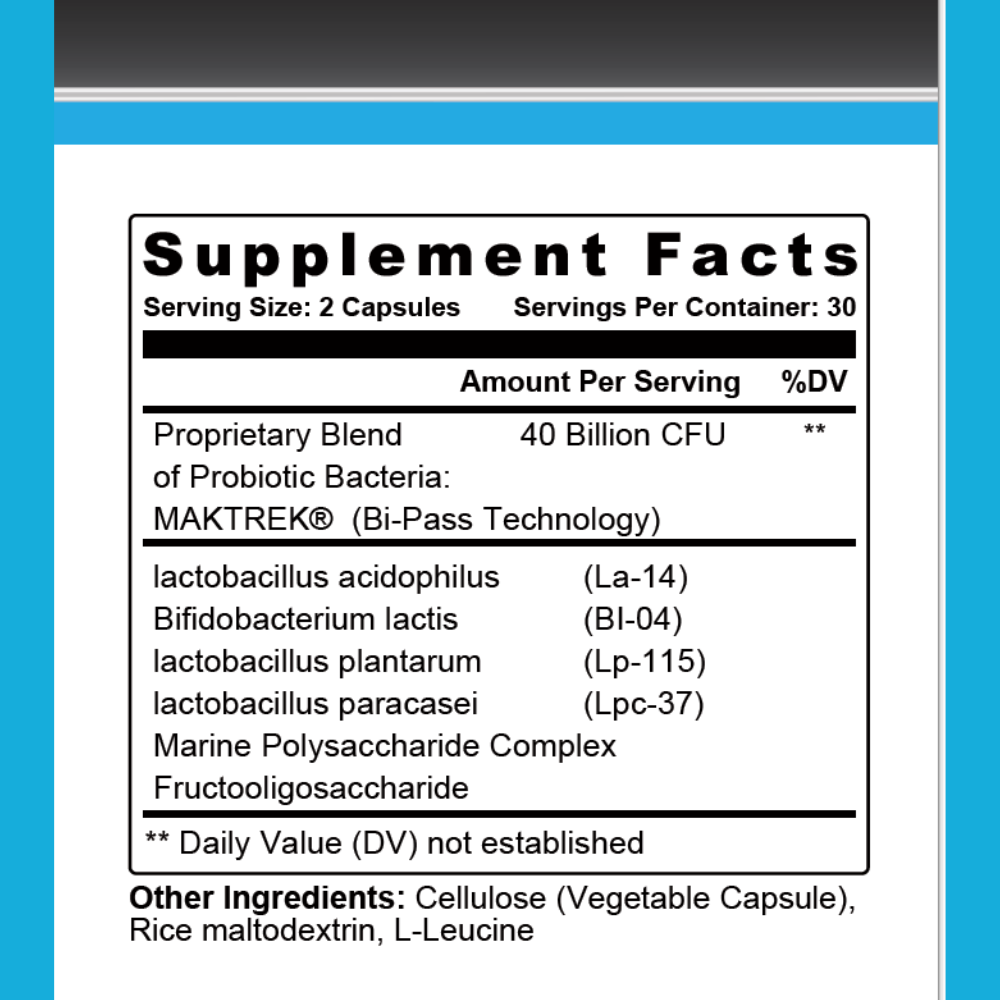 Probiotic 40 Billion CFU